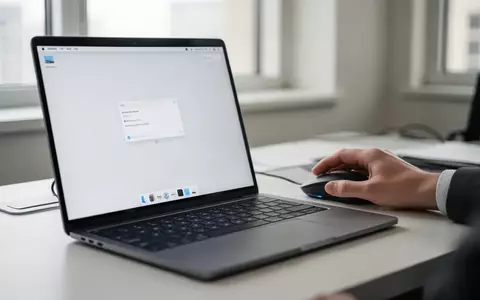 Ein moderner Arbeitsplatz mit einem Laptop auf einem Schreibtisch, fokussiert auf eine produktive Arbeitsumgebung. - Foto: über boerse-global.de