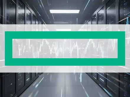 Abstrakte Darstellung von moderner Server-Infrastruktur in einem Rechenzentrum mit kühler, professioneller Beleuchtung. - Foto: über boerse-global.de