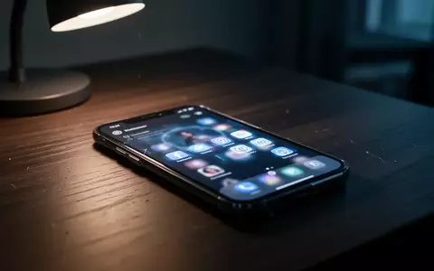 Ein Smartphone auf einem Schreibtisch, das im Kontext von Online-Betrug und Social-Media-Sicherheit dargestellt wird. - Foto: über boerse-global.de