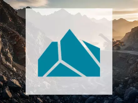Abstrakte Darstellung einer Bergbaustätte in einer Berglandschaft während der goldenen Stunde - Foto: über boerse-global.de