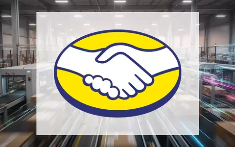 Modernes Logistikzentrum in der Morgendämmerung als Symbol für E-Commerce und digitales Wachstum. - Foto: über boerse-global.de
