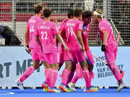 Titelverteidiger Deutschland beendete die WM-Vorrunde ungeschlagen. (Archivbild) - Foto: Dirk Waem//dpa