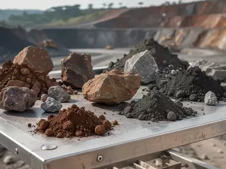 Geologische Bodenproben in einer modernen Minenanlage in Brasilien bei natürlichem Tageslicht. - Foto: über boerse-global.de