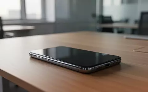Ein modernes Smartphone liegt auf einem minimalistischen Bürotisch in einer professionellen Arbeitsumgebung. - Foto: über boerse-global.de