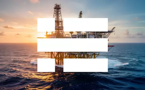 Moderne Offshore-Öl- und Gasplattform bei Sonnenaufgang als Symbol für industrielle Energieproduktion. - Foto: über boerse-global.de