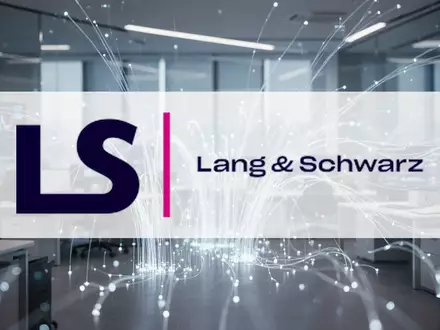 Abstrakte Darstellung moderner Finanztechnologie und digitaler Infrastruktur mit leuchtenden Datenströmen. - Foto: über boerse-global.de