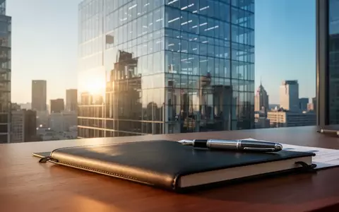 Ein moderner Bürokomplex aus Glas und Stahl bei Sonnenuntergang, symbolisch für internationale Unternehmensberichterstattung. - Foto: über boerse-global.de