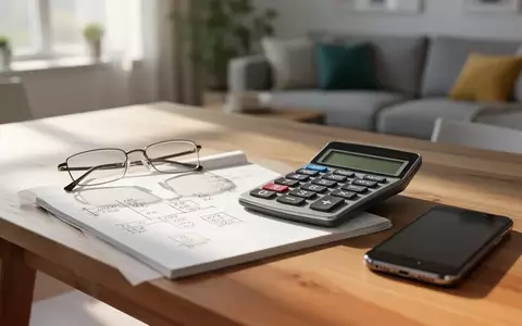 Ein Schreibtisch mit Taschenrechner, Notizbuch und Lesebrille bei natürlichem Tageslicht. - Foto: über boerse-global.de