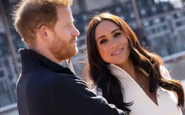 Harry und Meghan hatten sich vor Jahren vom engeren Kreis der Royals losgesagt. (Archivbild) - Foto: Peter Dejong/AP/dpa