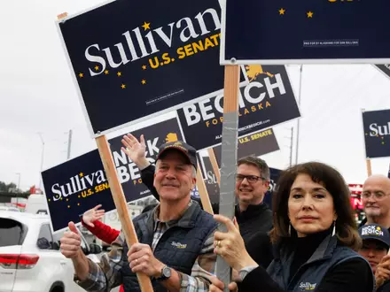 Bei der Vorwahl in Alaska traten gleich zwei Republikaner namens Sullivan an. (Archivbild) - Foto: Mark Thiessen/AP/dpa