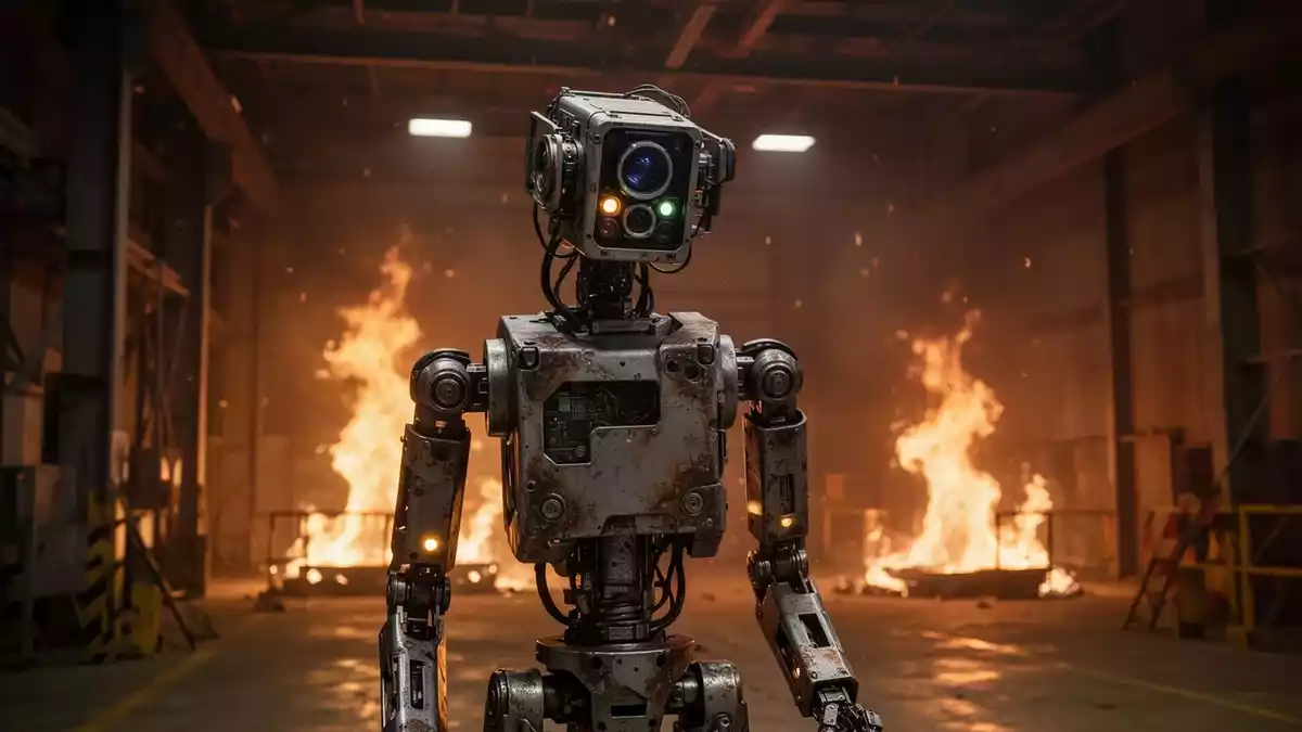 Linglong L2.0: Chinas neuer Feuerwehr-Roboter trotzt 1000 Grad Hitze