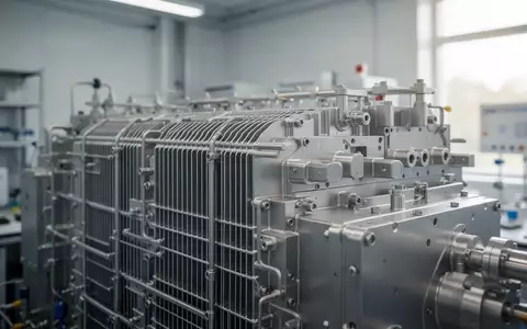 Moderne Wasserstoff-Brennstoffzellen-Module in einer industriellen Laborumgebung. - Foto: über boerse-global.de