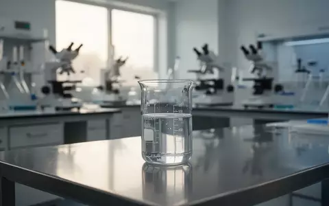 Ein modernes, steriles Biotechnologie-Labor mit wissenschaftlicher Ausrüstung im unscharfen Hintergrund. - Foto: über boerse-global.de