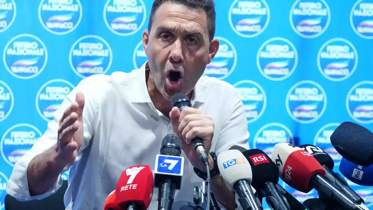 Der ehemalige italienische General Roberto Vannacci sitzt im Europaparlament in derselben Fraktion wie die AfD. (Archivbild)  - Bild: Gregorio Borgia/AP/dpa