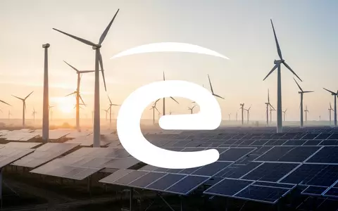 Moderne Windkraftanlagen und Solarparks in der Morgensonne als Symbol für Wachstum im Energiesektor. - Foto: über boerse-global.de