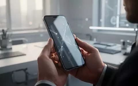 Eine Person hält ein modernes Smartphone in einem hellen, minimalistischen Büro bei natürlichem Tageslicht. - Foto: über boerse-global.de
