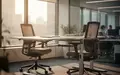 Moderner, ergonomisch gestalteter Büroarbeitsplatz mit höhenverstellbarem Schreibtisch in einer hellen Büroumgebung. - Foto: über boerse-global.de