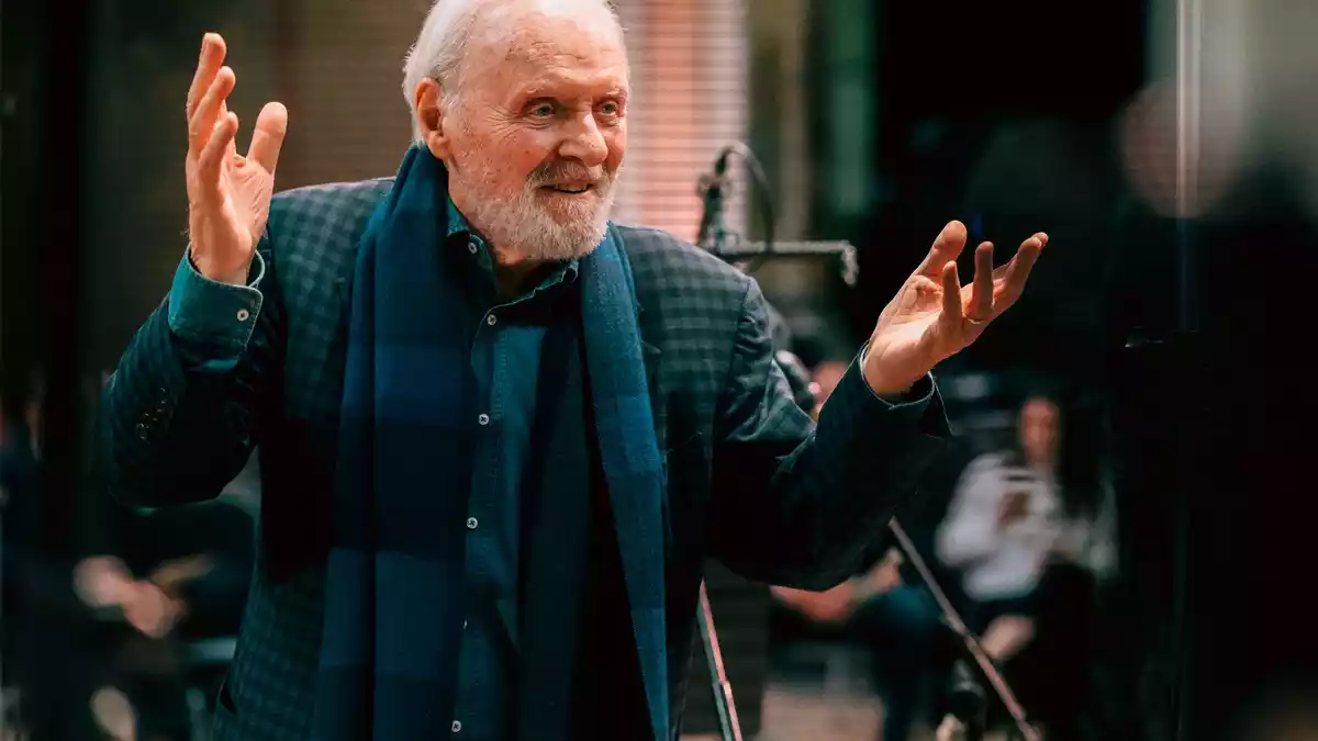 Anthony Hopkins erfüllt sich mit dem Album einen Lebenstraum.  - Bild: Charlie Gray/dpa