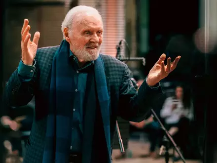 Anthony Hopkins erfüllt sich mit dem Album einen Lebenstraum.  - Foto: Charlie Gray/dpa