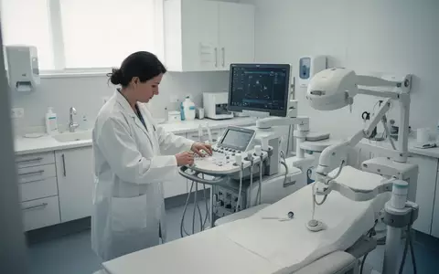 Ein medizinischer Untersuchungsraum in einer urologischen Klinik mit moderner Diagnosetechnik in einer ruhigen Atmosphäre. - Foto: über boerse-global.de