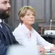 Christina Block bestreitet die Vorwürfe der Anklage. - Bild: Marcus Brandt/dpa Pool/dpa