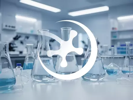 Abstrakte Darstellung moderner biotechnologischer Forschung in einem medizinischen Labor. - Foto: über boerse-global.de