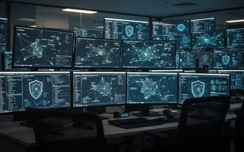 Cybersecurity-Experten überwachen komplexe Netzwerkdaten in einem modernen Kontrollzentrum zur Abwehr von Online-Betrug. - Foto: über boerse-global.de