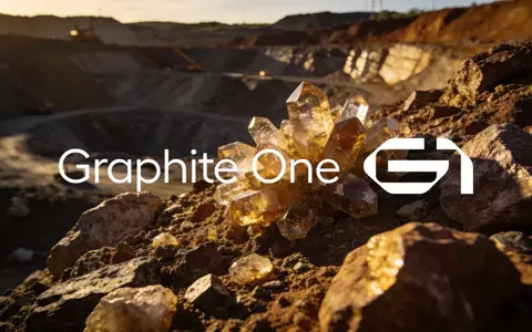 Nahaufnahme von mineralhaltigem Gestein in einer industriellen Bergbaulandschaft bei Dämmerung. - Foto: über boerse-global.de