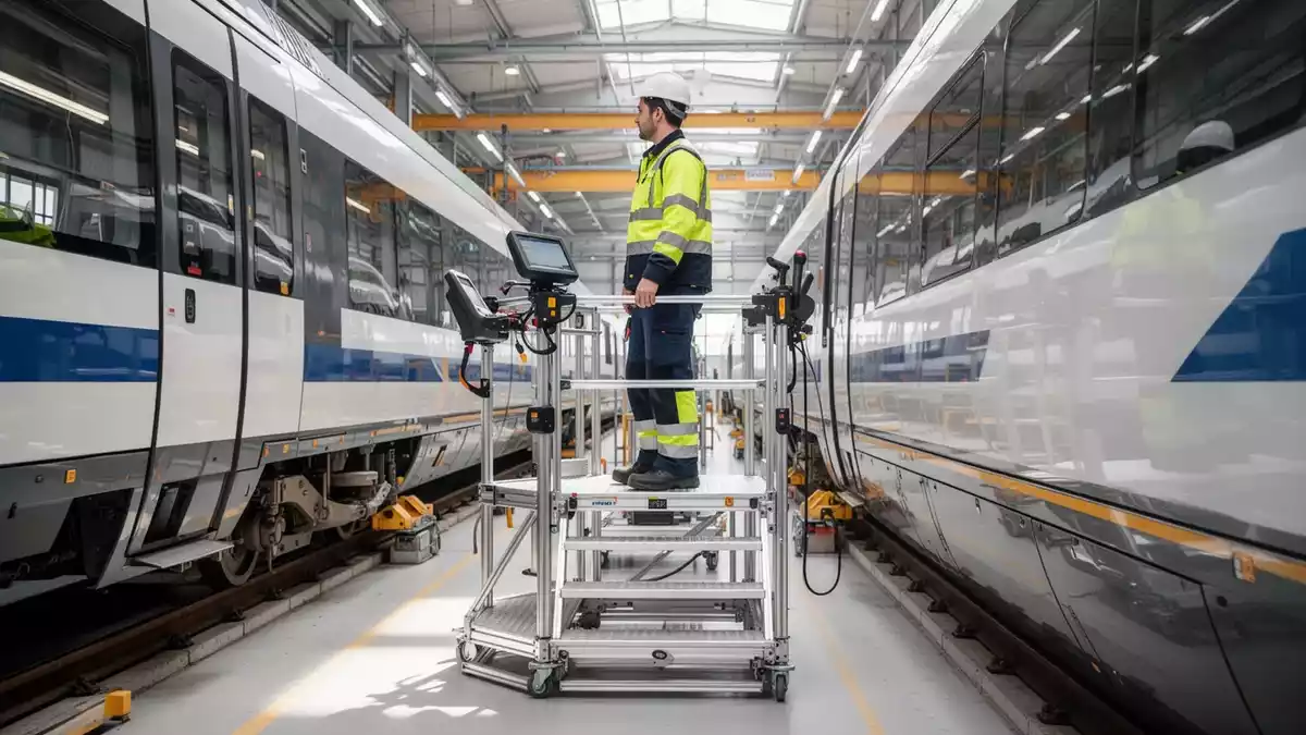 KRAUSE präsentiert ergonomische Wartungsplattformen für Schienenfahrzeuge auf der InnoTrans 2026
