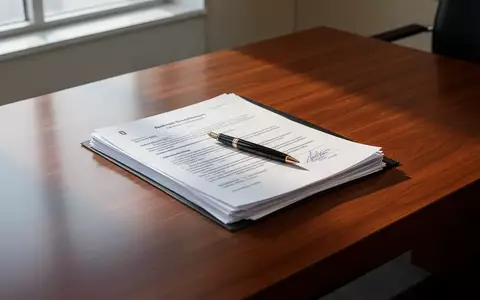 Professionelle Steuerdokumente und ein Füllfederhalter auf einem Schreibtisch in einem hellen Büro. - Foto: über boerse-global.de