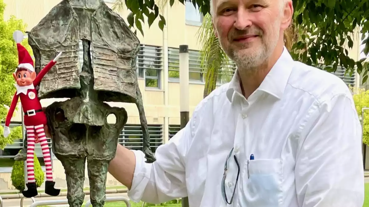 Nisse, der Kieselwichtel, bringt Wissenschaft nach Ravelsbach