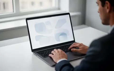 Person arbeitet an einem Laptop in einem modernen, hellen Büro mit natürlichem Tageslicht. - Foto: über boerse-global.de
