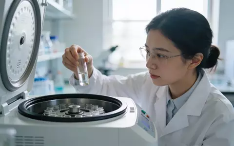 Ein Wissenschaftler in einem modernen pharmazeutischen Labor bei der Arbeit mit einem Fläschchen. - Foto: über boerse-global.de