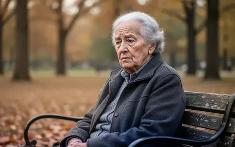 Ein nachdenklicher älterer Mensch sitzt auf einer Parkbank, was die Thematik von Lebensqualität und Gesundheit im Alter verdeutlicht. - Foto: über boerse-global.de
