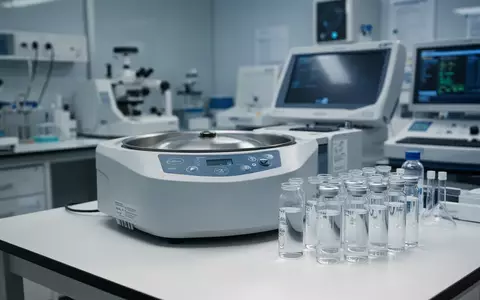 Medizinische Laborausrüstung mit Reagenzgläsern für die Alzheimer-Diagnostik in einer sterilen Umgebung. - Foto: über boerse-global.de