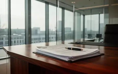 Ein moderner Büroarbeitsplatz mit juristischen Unterlagen und einem Füllfederhalter bei natürlichem Tageslicht. - Foto: über boerse-global.de