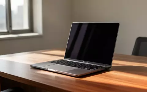 Ein moderner Arbeitsplatz mit einem MacBook Pro auf einem Schreibtisch bei natürlichem Tageslicht. - Foto: über boerse-global.de