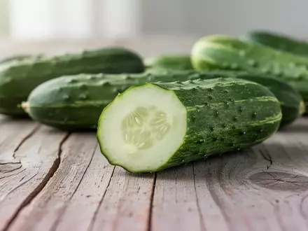 Salatgurken: 97% Wasser und nur 12 kcal – ideal für Diäten - Foto: über boerse-global.de