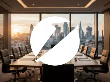 Abstrakte Darstellung eines modernen Finanzdistrikts bei Sonnenuntergang als Symbol für institutionelle Kapitalmärkte. - Foto: über boerse-global.de