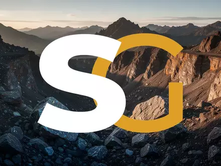 Abstrakte Darstellung einer rauen Berglandschaft und geologischer Formationen, die den Rohstoffsektor symbolisiert. - Foto: über boerse-global.de