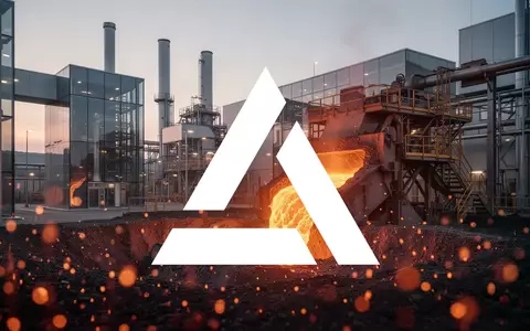 Abstrakte Darstellung einer modernen Industrieanlage mit glühendem Metall in professioneller Finanzoptik. - Foto: über boerse-global.de