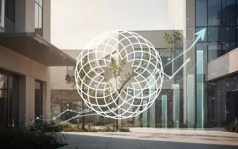Moderne Gewerbeimmobilien in hellem Tageslicht als Symbol für Immobilieninvestitionen und Marktstabilität. - Foto: über boerse-global.de