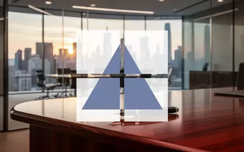 Moderner, eleganter Büroraum mit Blick auf eine Skyline bei Sonnenuntergang als Symbol für strategische Unternehmensinvestitionen. - Foto: über boerse-global.de