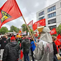Stahldemo der IG Metall (Archiv) - Foto: via dts Nachrichtenagentur