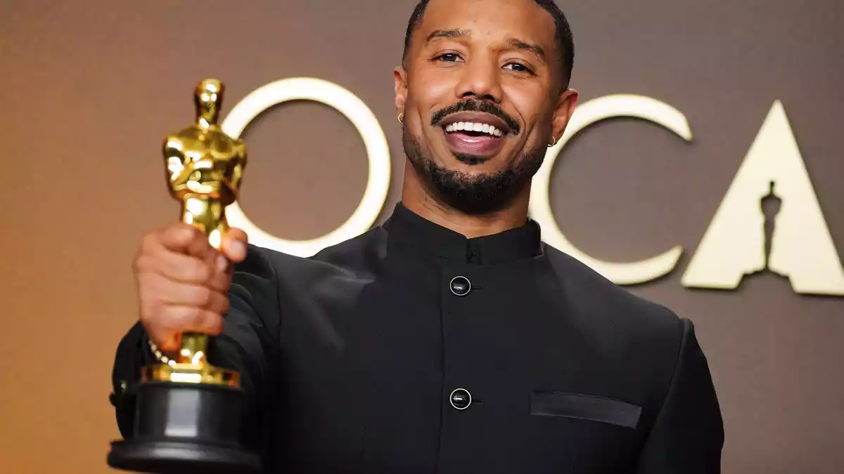 Michael B. Jordan gewann für seine Rolle in «Blood & Sinners» den Oscar als bester Hauptdarsteller. (Archivbild) - Bild: Jordan Strauss/Invision/dpa