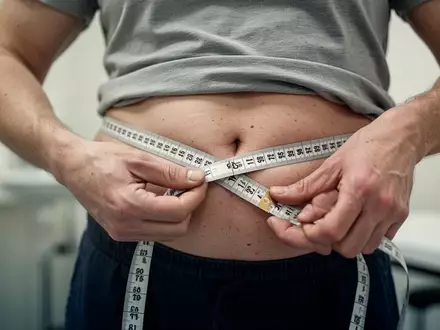 Eine medizinische Fachkraft misst den Taillenumfang einer Person mit einem Maßband in einer klinischen Umgebung. - Foto: über boerse-global.de
