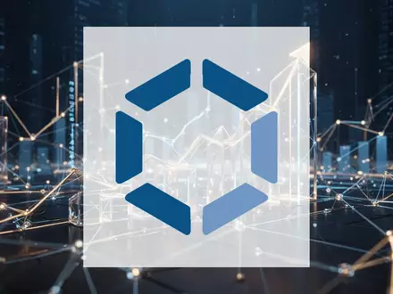 Abstrakte digitale Finanzlandschaft mit leuchtenden geometrischen Strukturen als Symbol für den Kryptomarkt. - Foto: über boerse-global.de