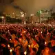 Zehntausende hatten jedes Jahr an das Massaker in Peking erinnert. (Archivbild)  - Bild: Kin Cheung/AP/dpa