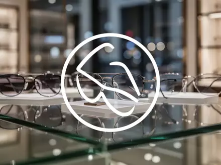 Abstrakte Darstellung einer modernen, hochwertigen Optik-Boutique mit eleganten Auslagen und professioneller Beleuchtung. - Foto: über boerse-global.de