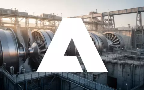 Moderne industrielle Wasserkraftanlage mit Fokus auf großskalige Energietechnik und erneuerbare Energien. - Foto: über boerse-global.de